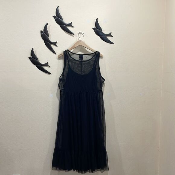 Torrid X Disney Minnie Mouse Maxi Sheer Mesh Layering Dress - 1X - Picture 8 of 15